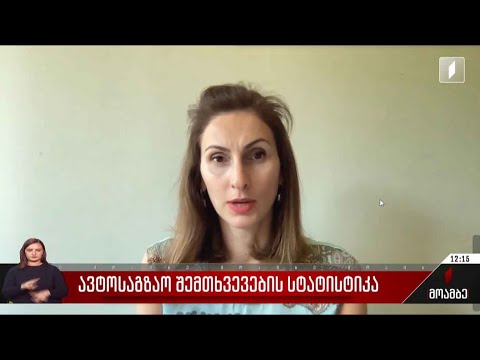 ავტოსაგზაო შემთხვევების სტატისტიკა